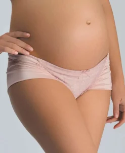 Cache Cœur Culottes De Grossesse|Culottes Et Shortys-Shorty de grossesse MAGIC Pétale Rose