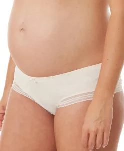 Cache Cœur Culottes De Grossesse|Culottes Et Shortys-Shorty de grossesse Milk Blush