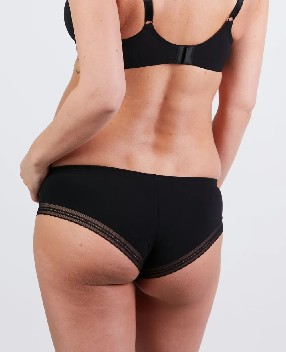 Cache Cœur Culottes De Grossesse|Culottes Et Shortys-Shorty de grossesse Milk Noir