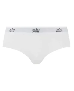 Cache Cœur Culottes De Grossesse|Culottes Et Shortys-Shorty de grossesse taille basse Life Blanc