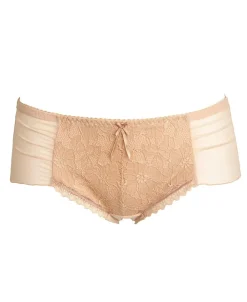 Cache Cœur Culottes De Grossesse|Culottes Et Shortys-Shorty de grossesse taille basse Iris Beige