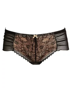 Cache Cœur Culottes De Grossesse|Culottes Et Shortys-Shorty de grossesse taille basse Iris Noir