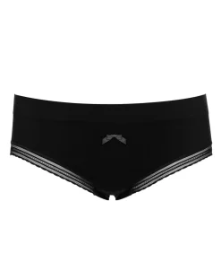 Cache Cœur Culottes De Grossesse|Culottes Et Shortys-Slip taille basse Milk Noir