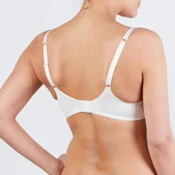 Cache Cœur Soutiens-gorge Avec Armatures|Soutiens-gorge Avec Armature-Soutien gorge classique LOUISE grossesse et allaitement ivoire Blanc