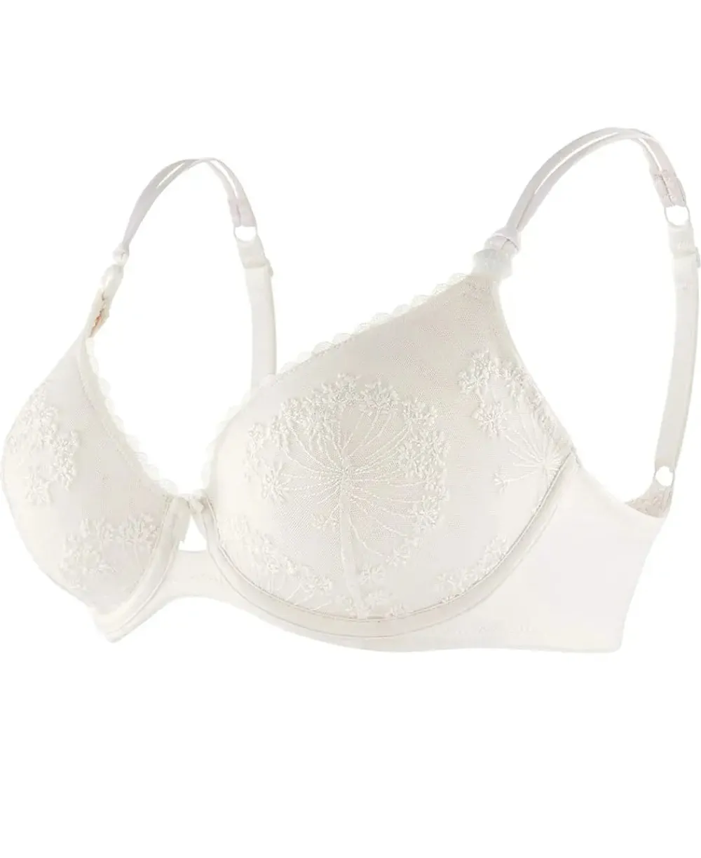 Cache Cœur Soutiens-gorge Avec Armatures|Soutiens-gorge Avec Armature-Soutien gorge push-up LOUISE grossesse et allaitement ivoire Blanc