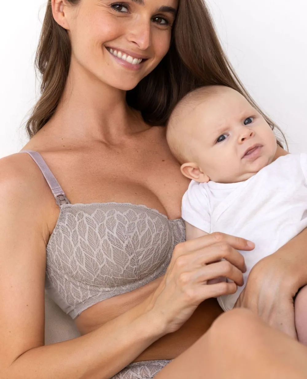 Cache Cœur Soutiens-gorge Avec Armatures|Soutiens-gorge Avec Armature-Soutien-gorge de grossesse et d’allaitement Bliss Taupe