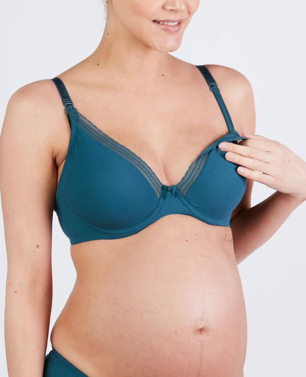 Cache Cœur Soutiens-gorge Avec Armatures|Soutiens-gorge Avec Armature-Soutien-gorge de grossesse et d'allaitement Milk Vert