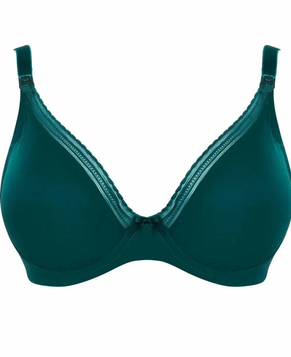 Cache Cœur Soutiens-gorge Avec Armatures|Soutiens-gorge Avec Armature-Soutien-gorge de grossesse et d'allaitement Milk Vert
