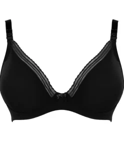 Cache Cœur Soutiens-gorge Avec Armatures|Soutiens-gorge Avec Armature-Soutien-gorge de grossesse et d'allaitement Milk Noir