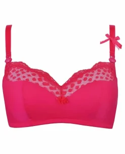 Cache Cœur Soutiens-gorge Avec Armatures|Soutiens-gorge Avec Armature-Soutien-gorge de grossesse et d'allaitement LOLLYPOP grenadine Rouge
