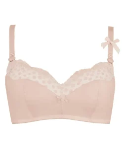 Cache Cœur Soutiens-gorge Avec Armatures|Soutiens-gorge Avec Armature-Soutien-gorge de grossesse et d'allaitement LOLLYPOP Beige