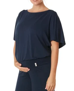 Cache Cœur Chemises Et Tops D'allaitement|Pyjamas & Homewear-Top de grossesse et d'allaitement Origin indigo