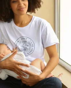 Cache Cœur Chemises Et Tops D'allaitement|Hauts-T-shirt de grossesse et d’allaitement Cook