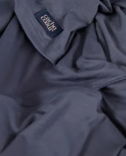 Cache Cœur Homewear|Chemises Et Tops D'allaitement-T-shirt manches longues de grossesse et d’allaitement Louna bleu nuit