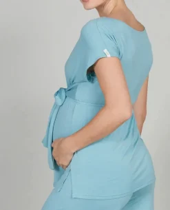 Cache Cœur Homewear|Chemises Et Tops D'allaitement-Tunique de grossesse et d’allaitement Origin ocean
