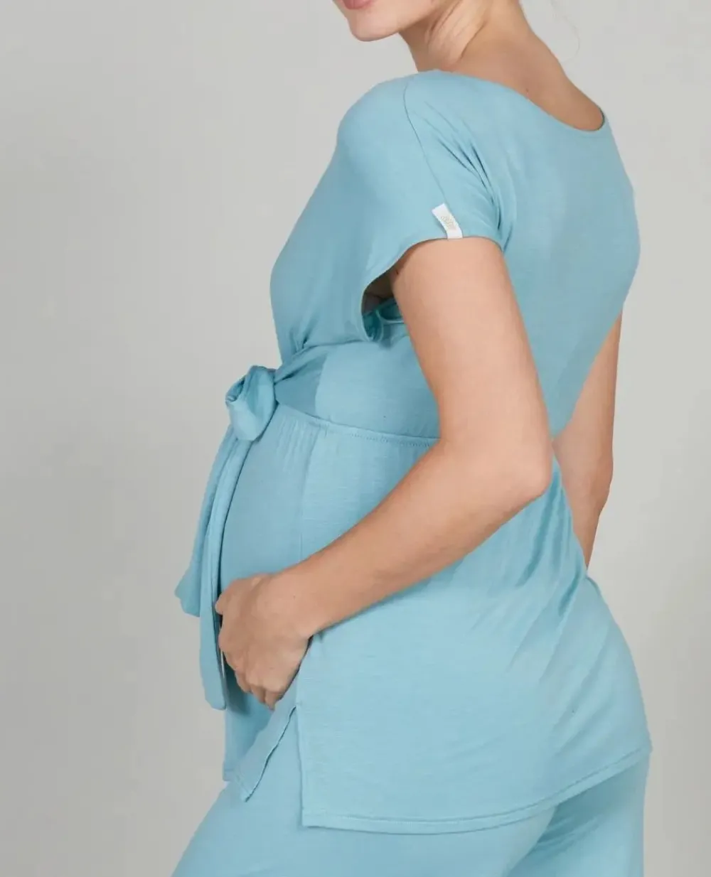 Cache Cœur Homewear|Chemises Et Tops D'allaitement-Tunique de grossesse et d’allaitement Origin ocean